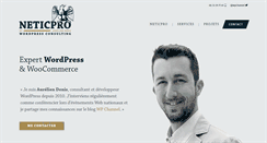 Desktop Screenshot of neticpro.fr